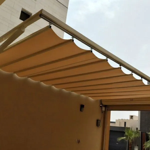 احدث مظلات متحركة لسيارات بالرياض