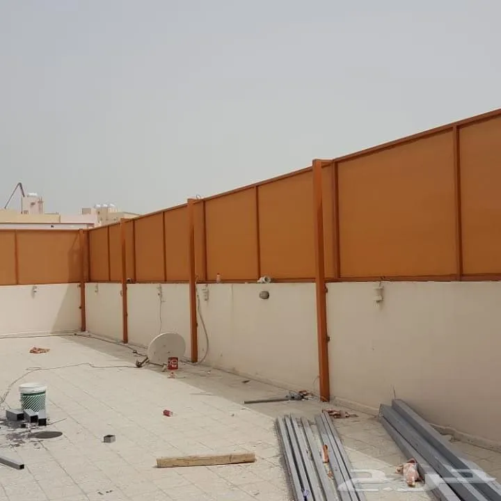 أفضل أنواع السواتر القماش والحديد بأسعار مميزة الرياض
