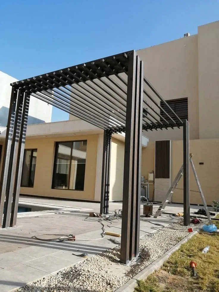 برجولات ديكور حوش جلسات الرياض