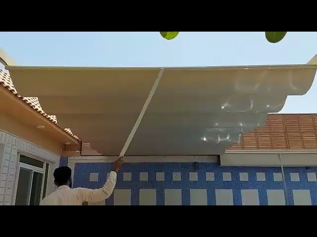 احدث مظلات متحركة لسيارات بالرياض