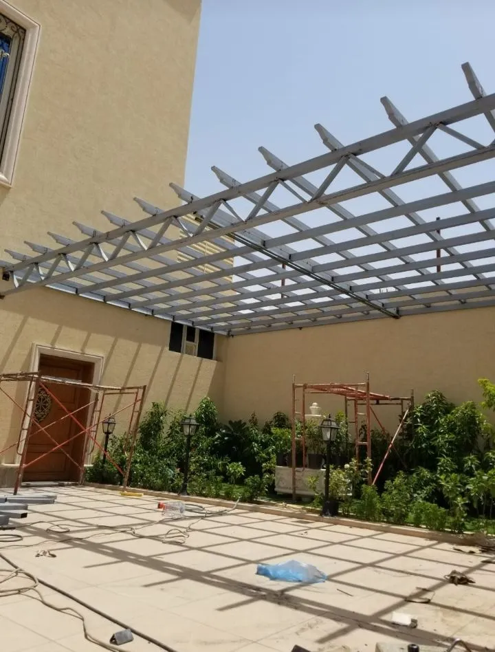 مظلات سطوح جلسة سطح فخمة حي البن