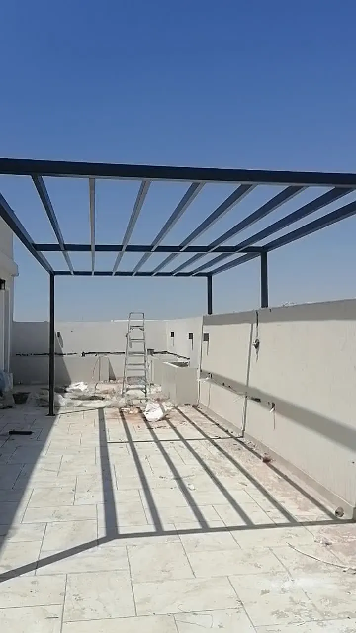 مظلات سطوح جلسة سطح فخمة حي البن