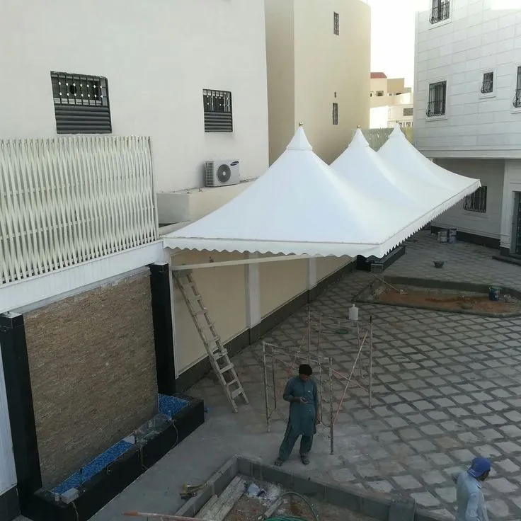 مقاول مظلات قبب هرمية جنوب الرياض