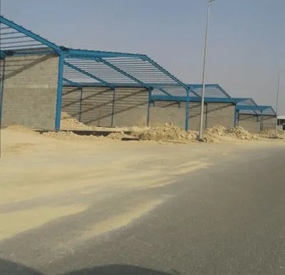 هناجر حديد شرق الرياض