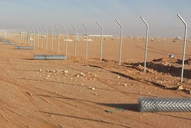 حداد شبوك حديد تسوير ارض جنوب الرياض حي البدر