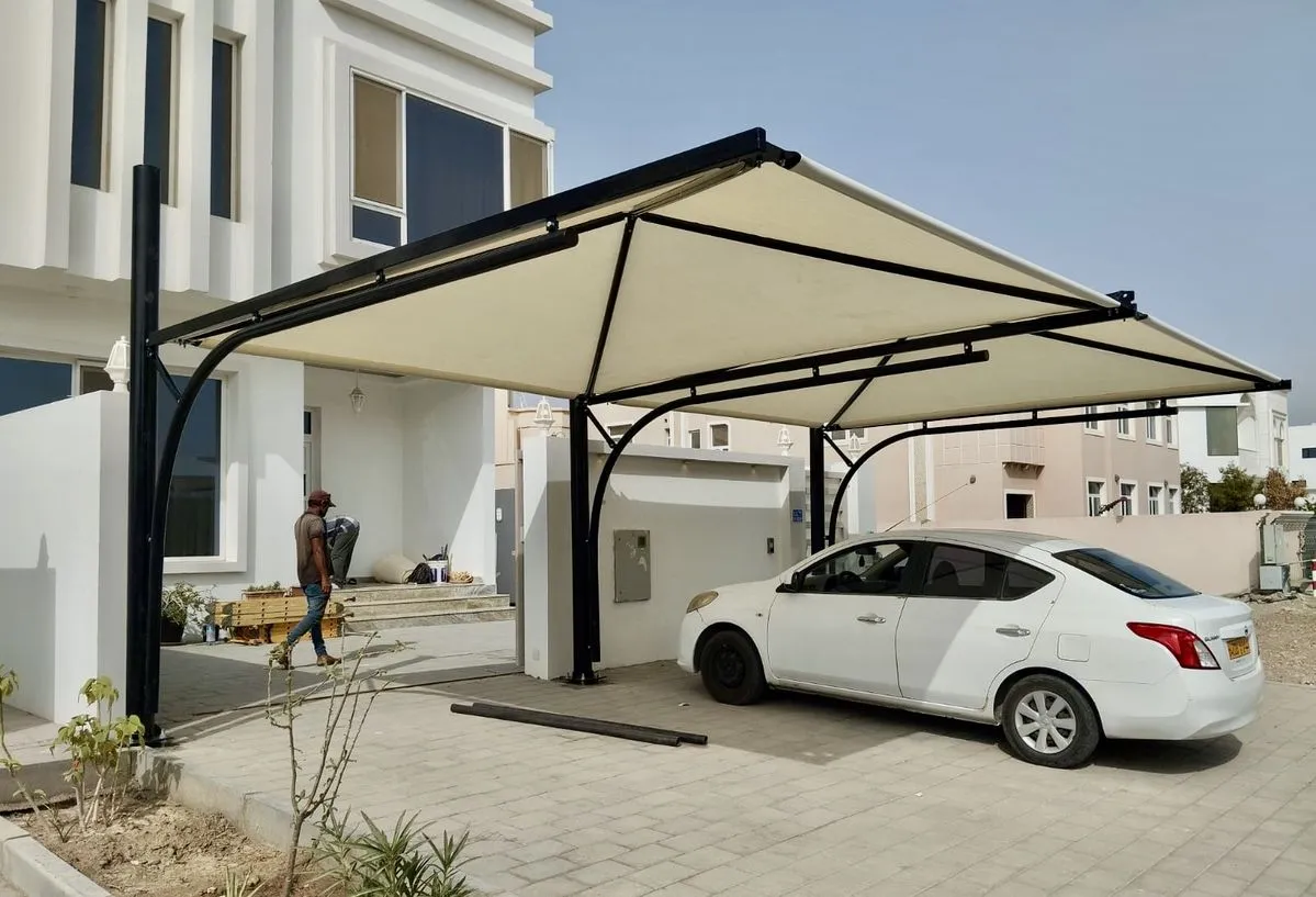 مظلات حدائق بالرياض 2025 – تصميم وتركيب مظلات عصرية