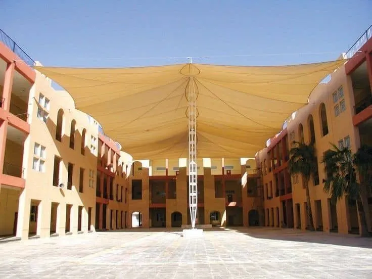 تركيب مظلات مدارس بالرياض 2025 – من مؤسسة المنار
