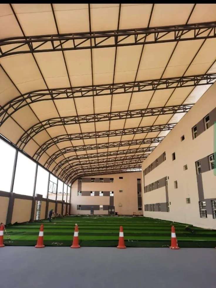 تركيب مظلات مدارس بالرياض 2025 – من مؤسسة المنار