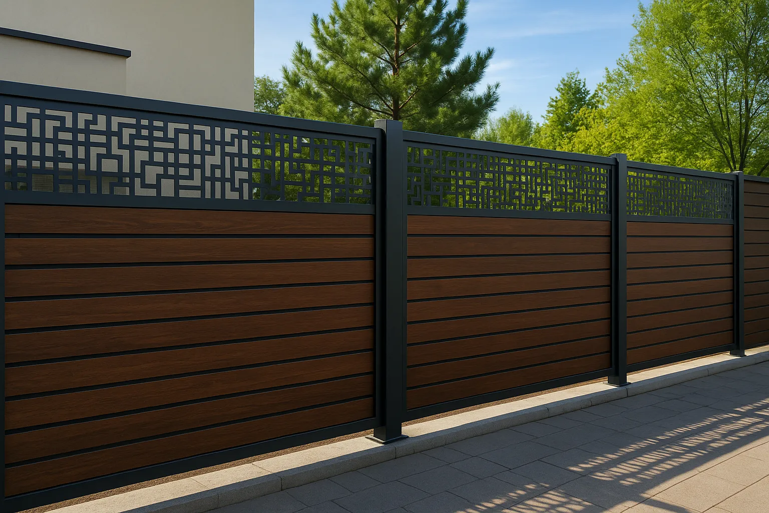 سواتر مودرن للمنازل والفلل جنوب الرياض – حماية أنيقة تلائمك