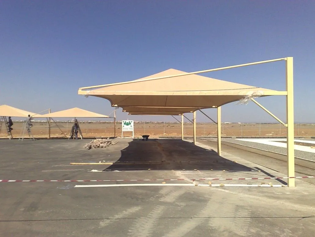 مظلات هرمية بسعر مناسب بالرياض – خامات قوية وعروض منافسة