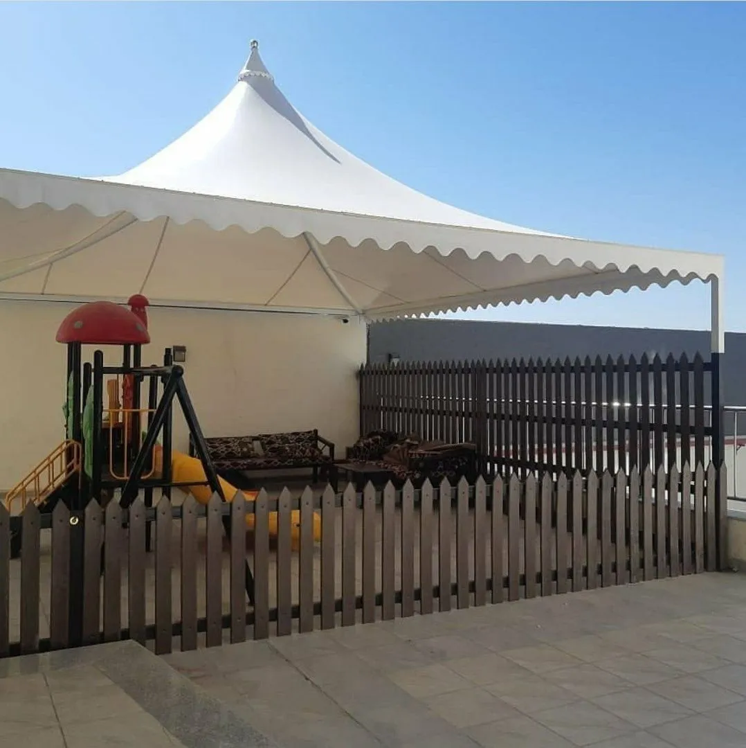 مظلات هرمية بسعر مناسب بالرياض – خامات قوية وعروض منافسة