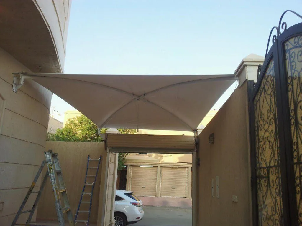 مظلات شد إنشائي في الرياض – تركيب سريع وفني متخصص