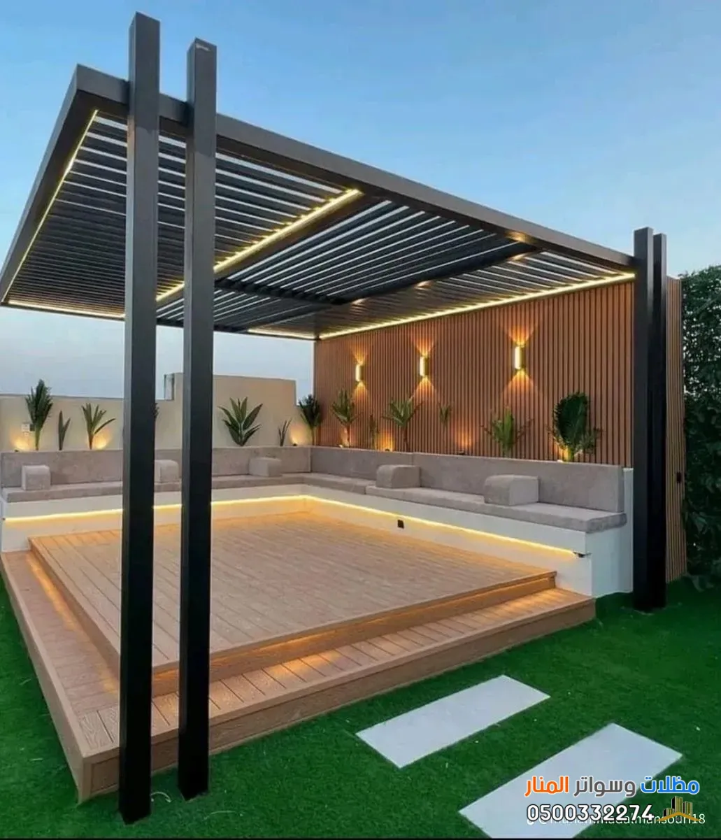 تجهيز جلسات الحدائق المنزلية بأحدث التصاميم الرياض